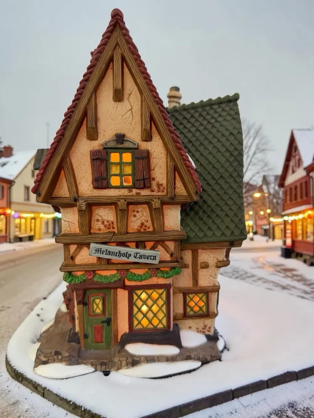 VTG 1996 Original Department 56 “The Melancholy Tavern” # 58703 Dickens Village